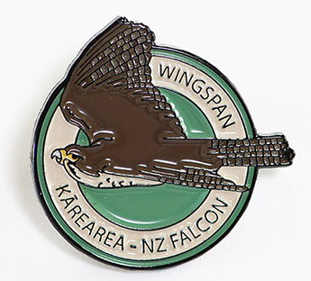 Wingspan NZ Falcon Badge