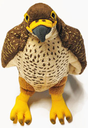 soft toy - falcon